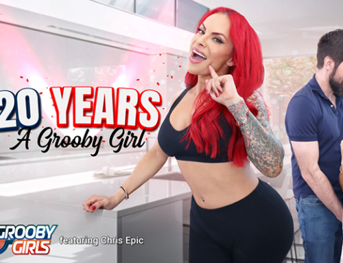 Foxxy Celebrates 20 Years in the Industry with Milestone Scene on Grooby Girls
