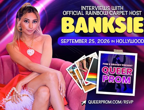 Banksie Returns as ‘Queer Prom’ Rainbow Carpet Host on September 25 in Hollywood!