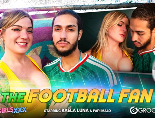 Kaela Luna and Papi Malo Star in “The Football Fan” on TGirls.xxx