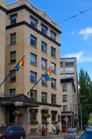 Portland Pride Through The Benz